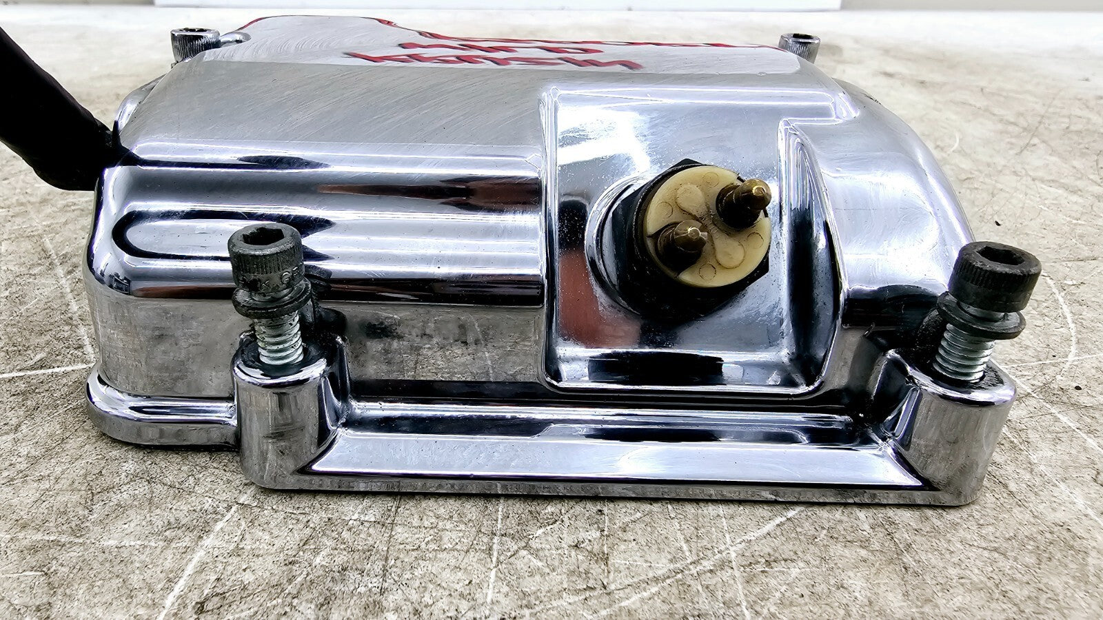 2000 HARLEY ELECTRA GLIDE Chrome Transmission Top Case Cover 34543-00