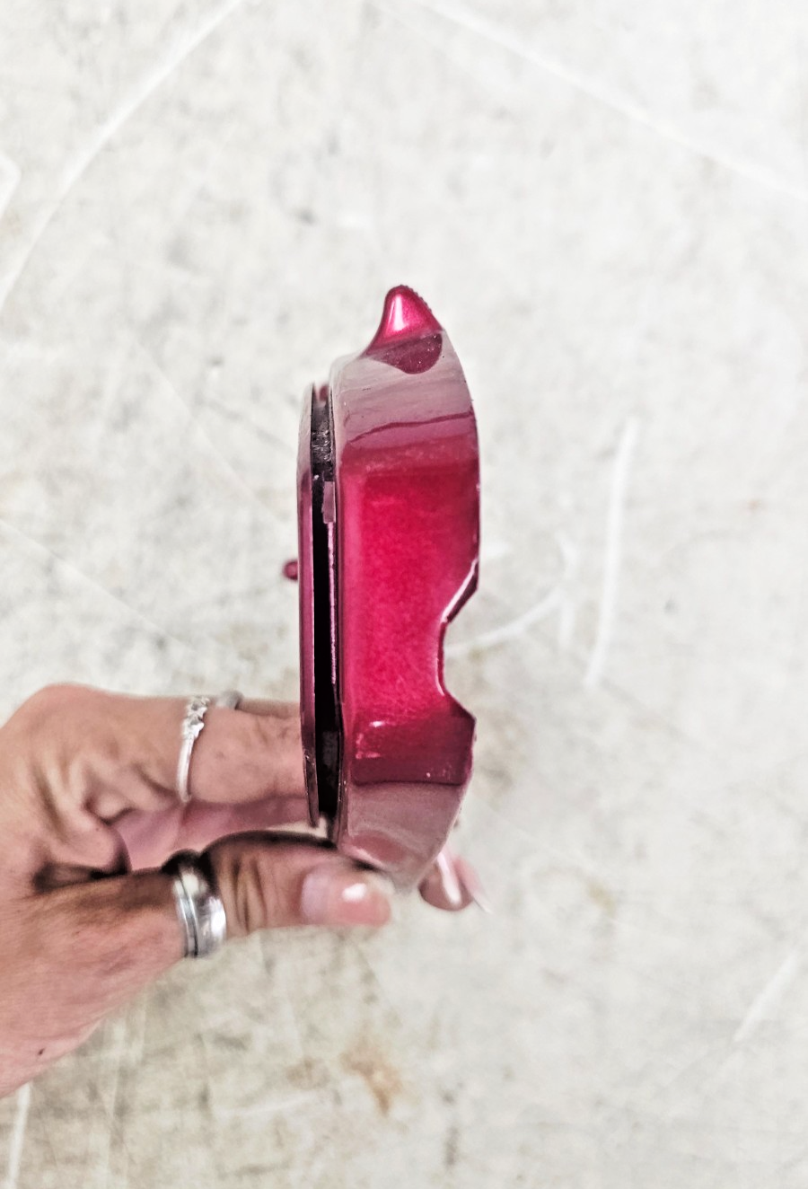 1993 HONDA GOLDWING GL1500 Right Side Mirror Trim Ring Filler Panel