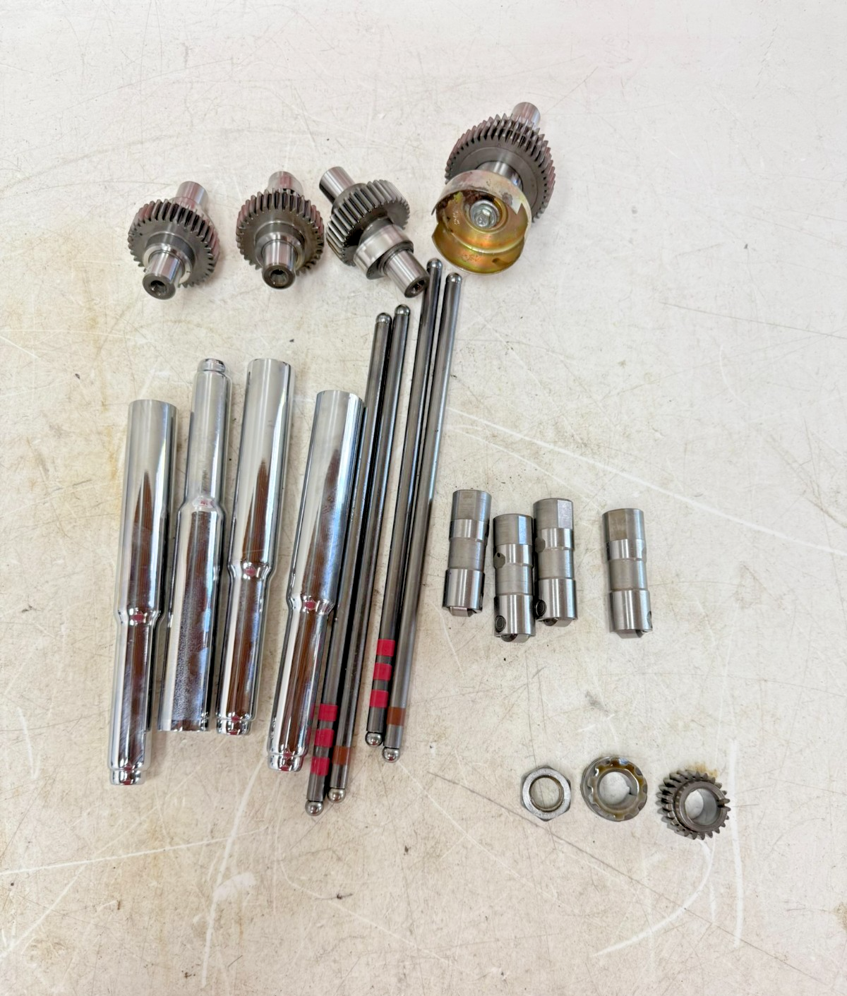 2003 Harley Davidson Sportster Tube Lifters Tappet Push Rods Covers