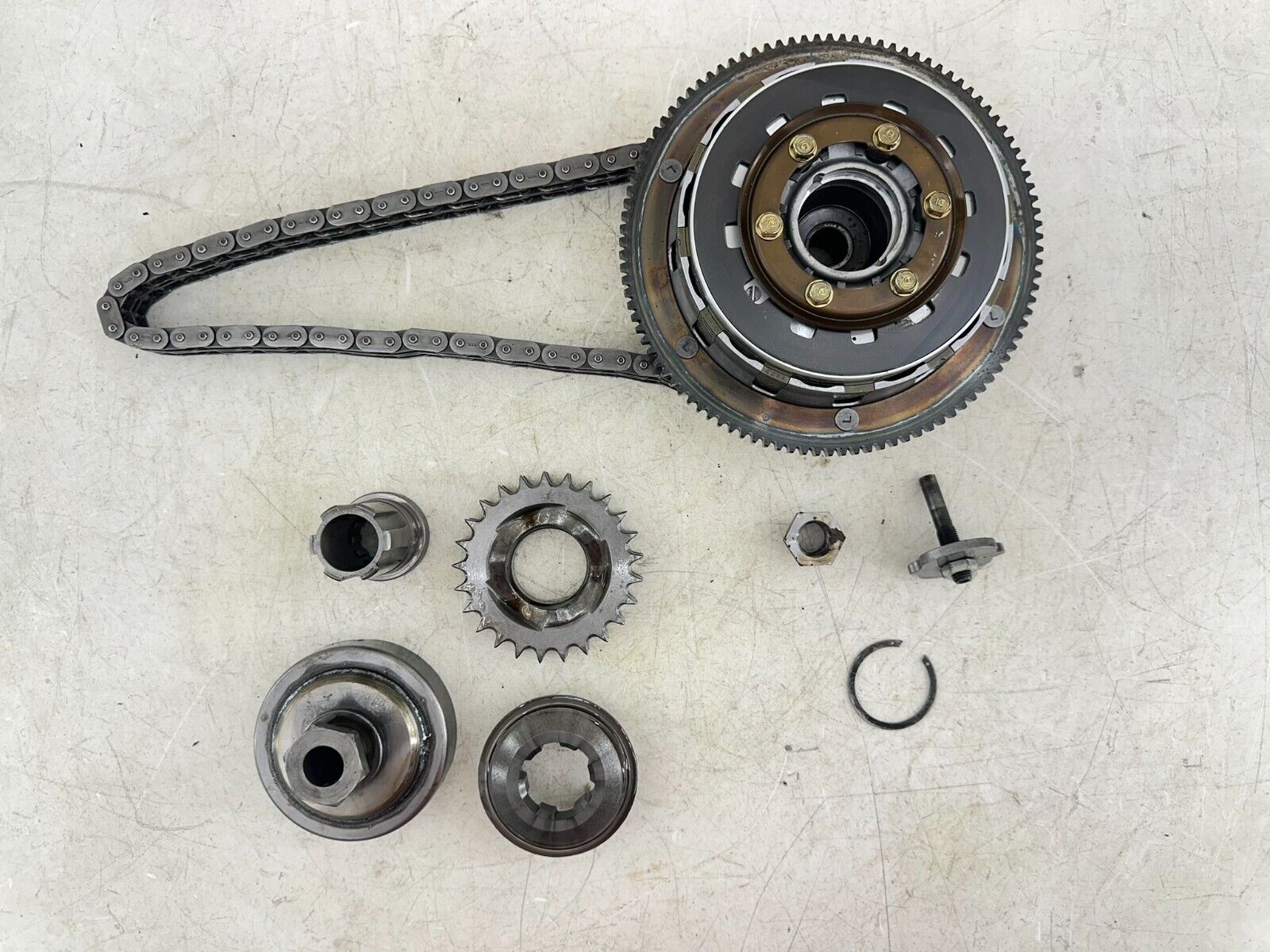 1999 HARLEY SOFTAIL 95-06 Complete Primary Clutch Chain + Compensator