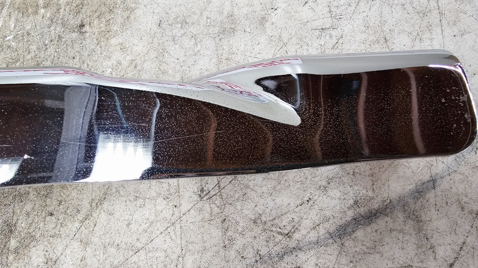 2003 HARLEY SOFTAIL DEUCE Chrome Upper Belt Cover Guard Shield