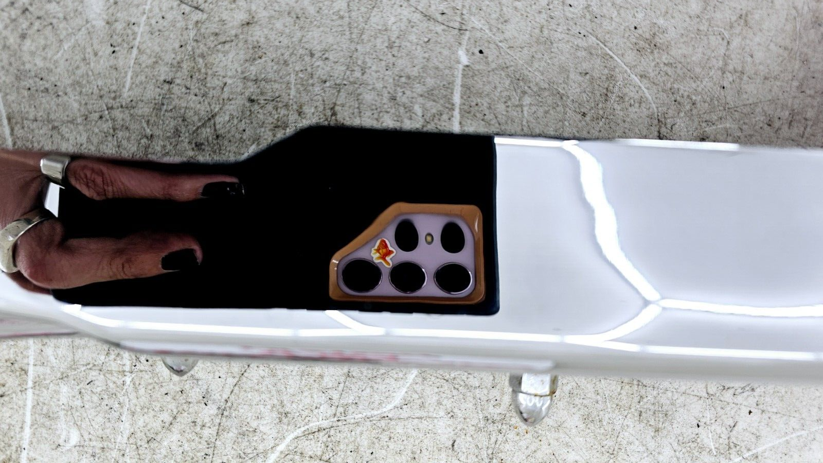 1999 HARLEY SOFTAIL Chrome Upper Belt Cover Guard + Black Lower