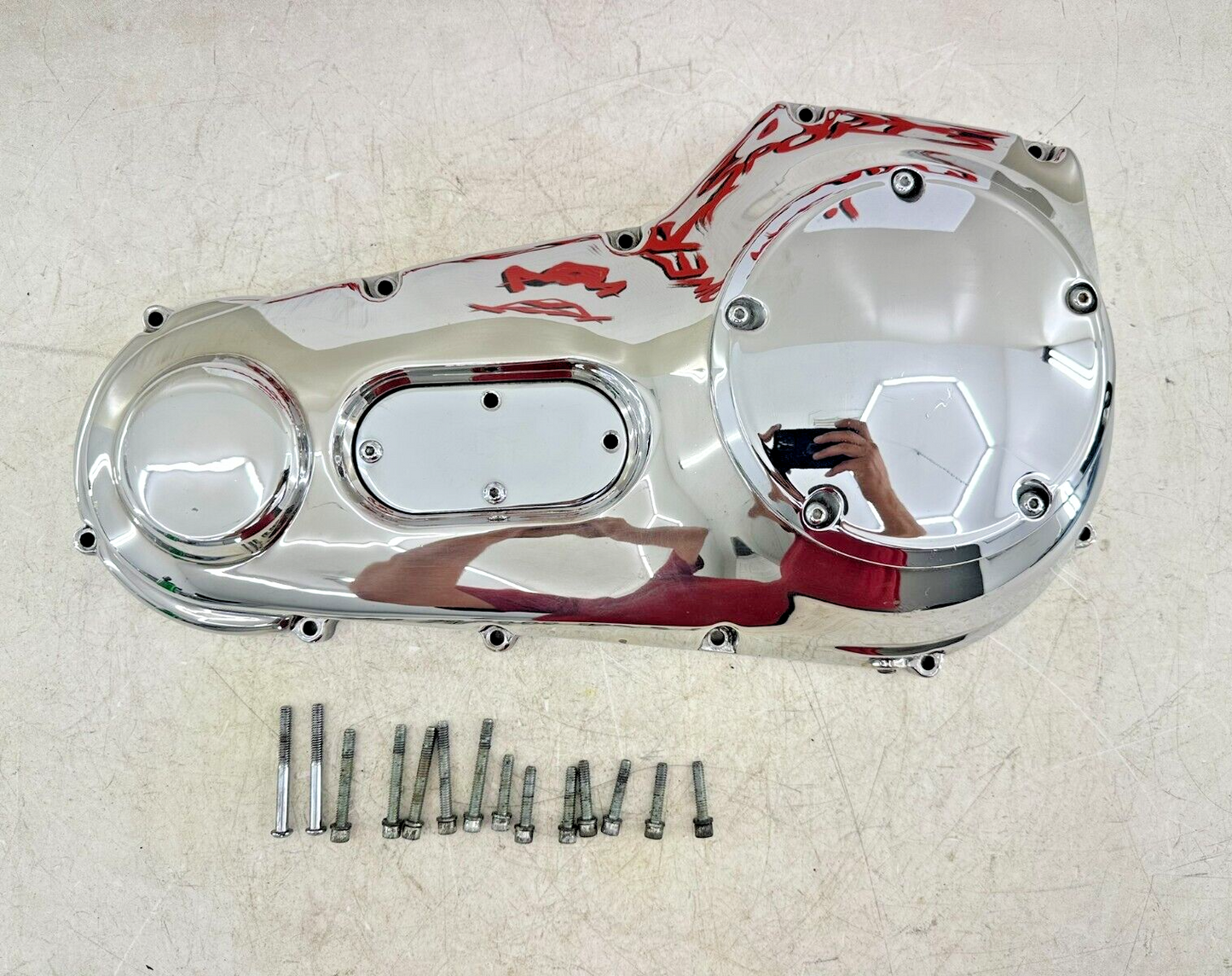 1999 HARLEY SOFTAIL OEM HD Genuine Outer Primary Clutch Cover Case