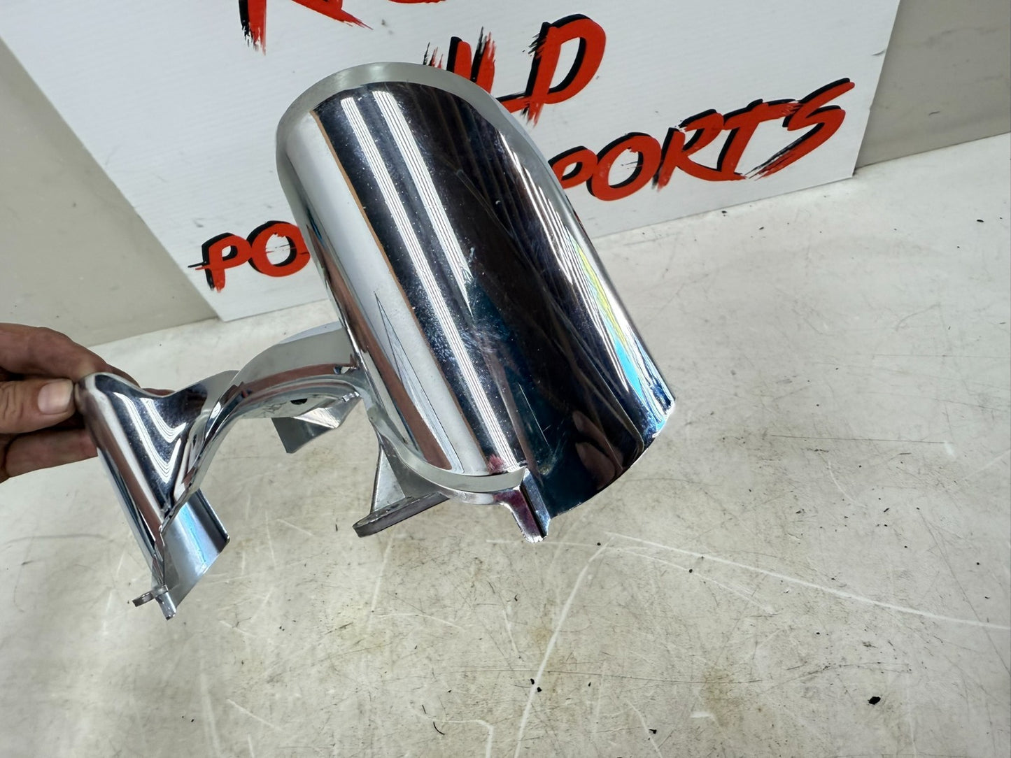 2002 Honda Goldwing GL1800 Front Fork Cover Guard Chrome