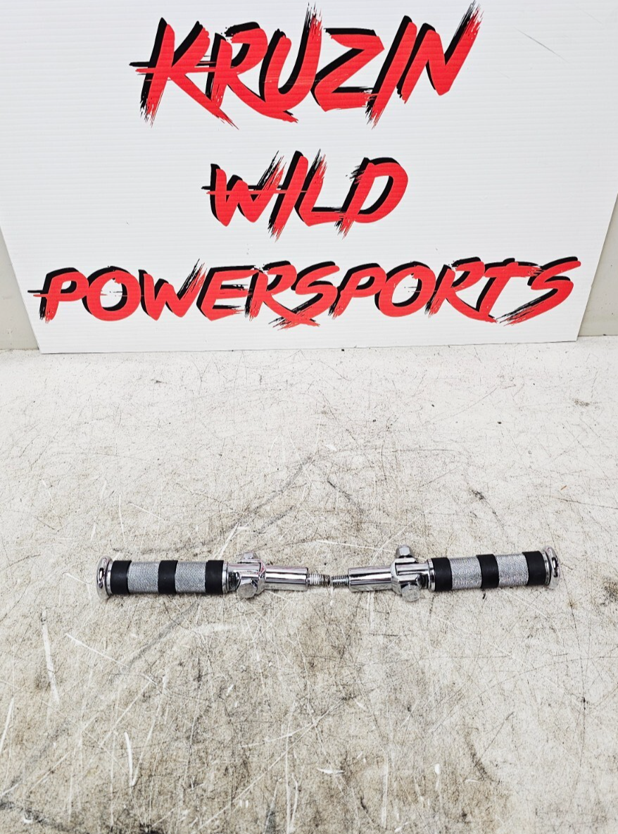 2003 HARLEY SOFTAIL DEUCE Chrome Passenger Billet Foot Peg Footpeg Footrests