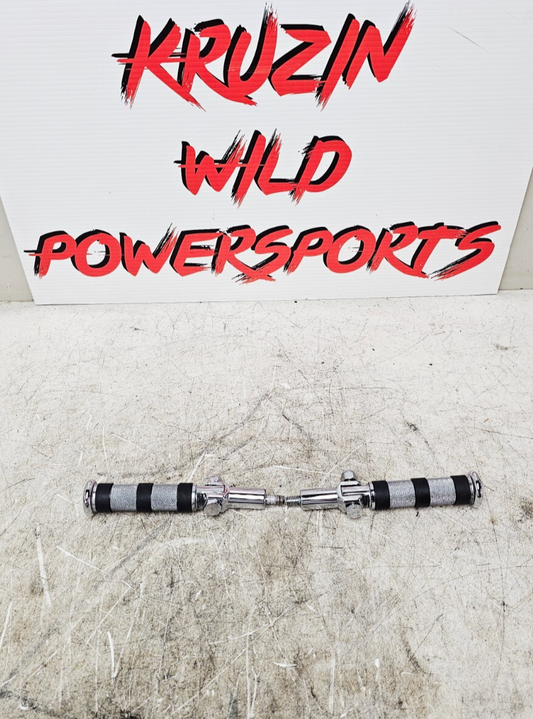 2003 HARLEY SOFTAIL DEUCE Chrome Passenger Billet Foot Peg Footpeg Footrests