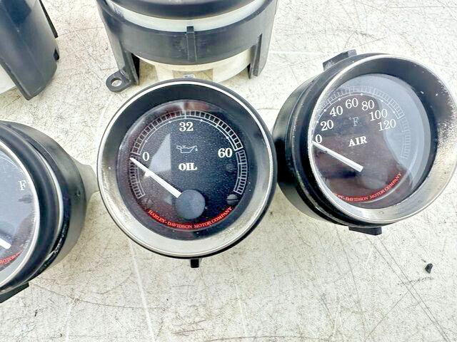 2007 Harley Davidson Electra Glide Speedometer Tach Oil Temp Gas Volt Gauge Set