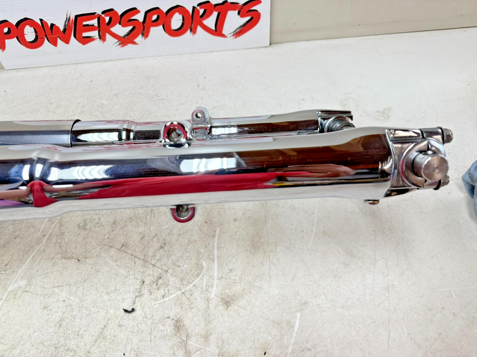 1997 HARLEY DAVIDSON SOFTAIL Chrome Front End Forks Triple Tree Lowers 41mm 