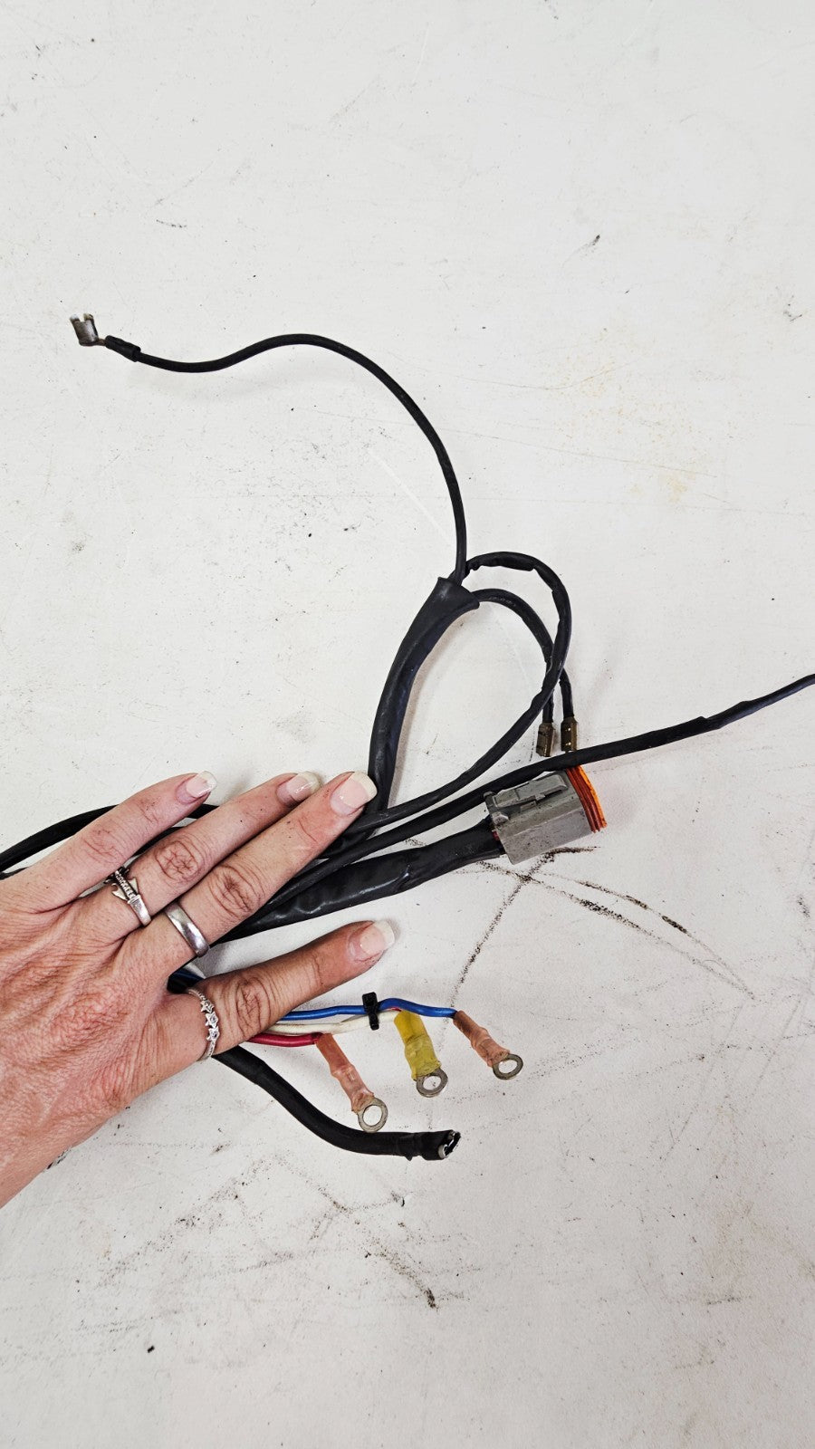 1993 HARLEY SOFTAIL Main Wire Wiring Harness Loom Fuse Box