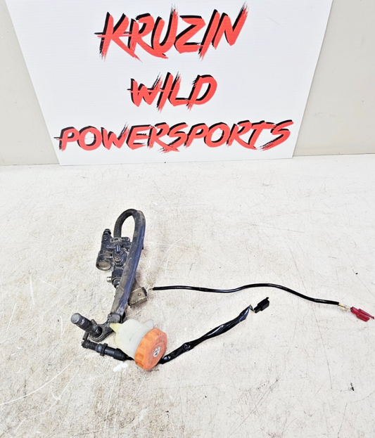 1995 HONDA GOLDWING GL1500 Rear Brake Master Cylinder + Fluid Reservoir
