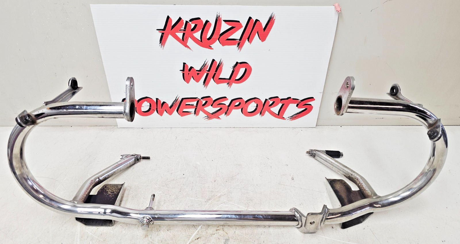 2000 HONDA VALKYRIE INTERSTATE Chrome Engine Motor Guard Crash Bars Pod Mounts